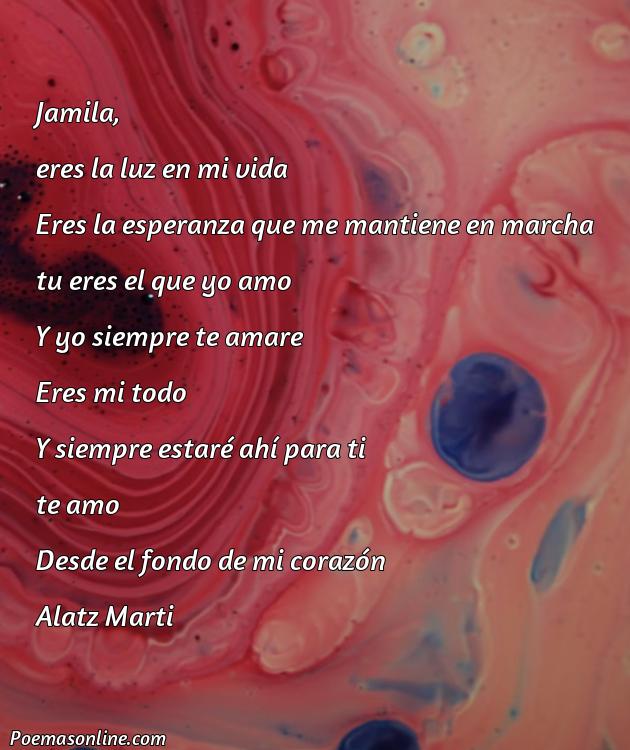 Reflexivo Poema para Jamila, Poemas para Jamila