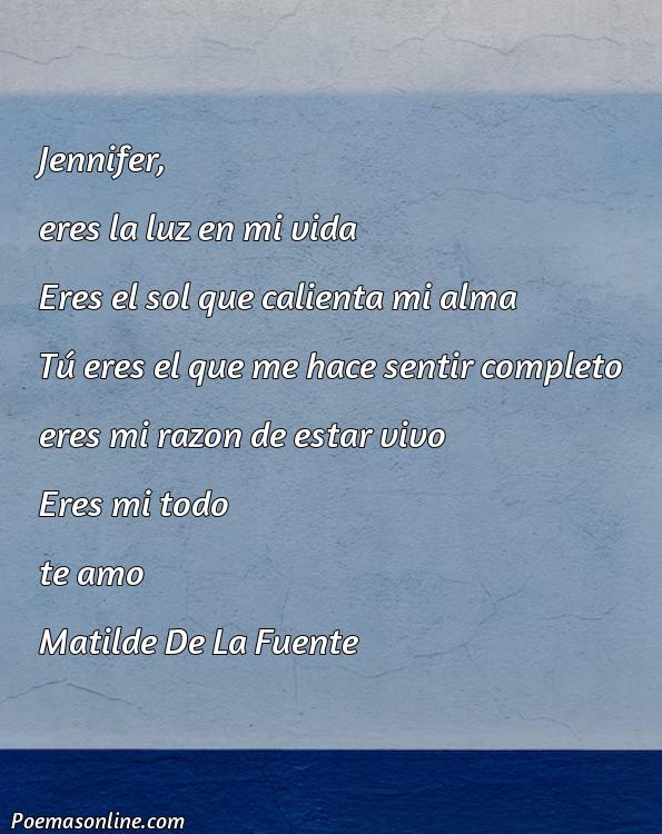 Cinco Poemas para Jennifer