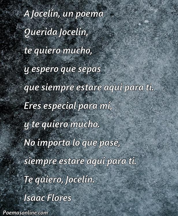 Lindo Poema para Jocelín, 5 Mejores Poemas para Jocelín
