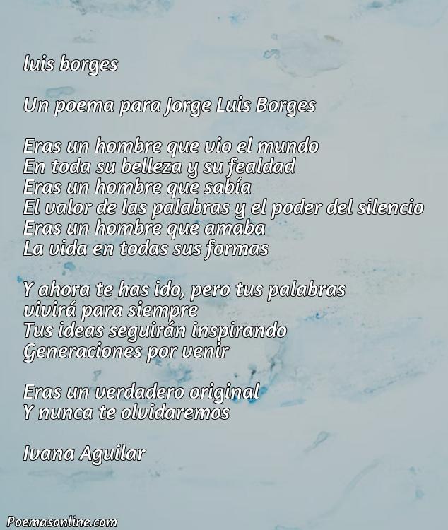 Inspirador Poema para Jorge, 5 Poemas para Jorge