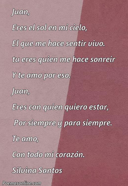 Mejor Poema para Juan, 5 Poemas para Juan