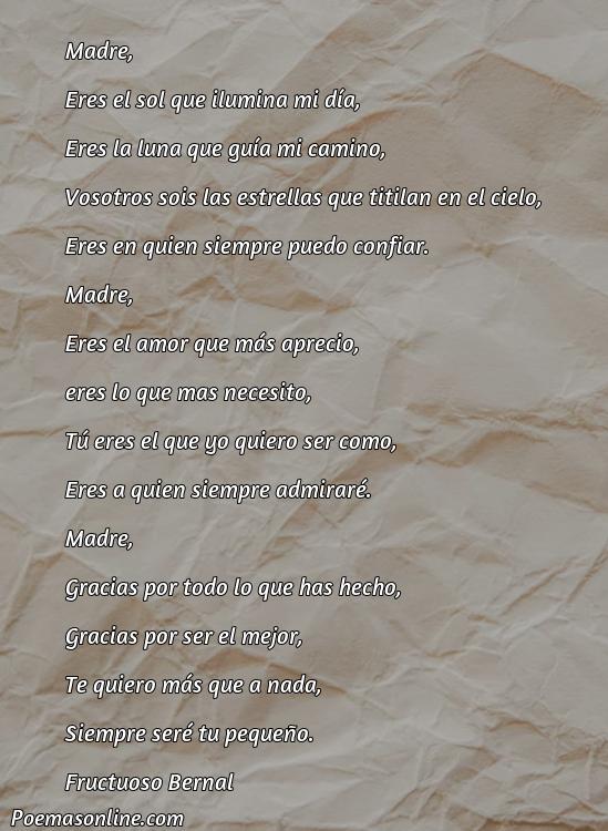 Excelente Poema para la Madre de 4 Estrofas que Rimen, Poemas para la Madre de 4 Estrofas que Rimen