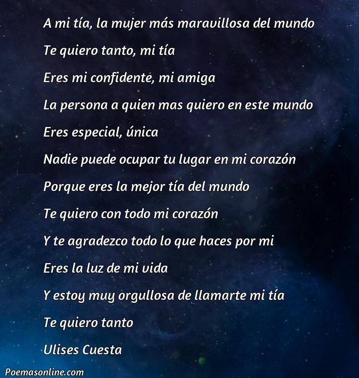 Mejor Poema para la Mejor Tía, 5 Mejores Poemas para la Mejor Tía