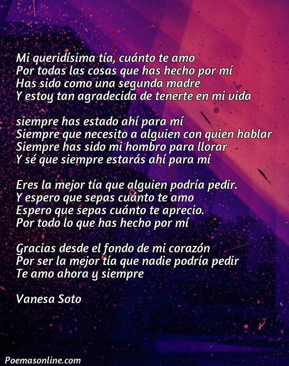 Mejor Poema para la Mejor Tía, Poemas para la Mejor Tía