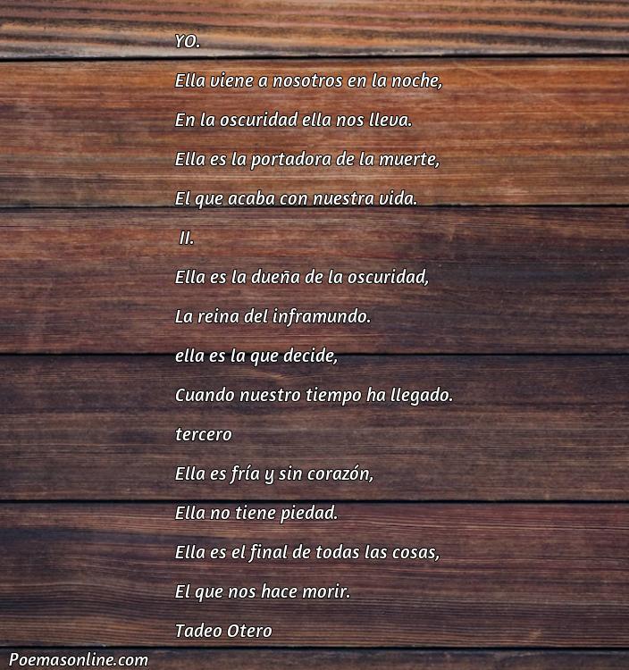 Excelente Poema para la Muerte, Poemas para la Muerte