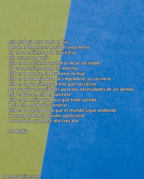 Reflexivo Poema para la Mujer Trabajadora, Cinco Mejores Poemas para la Mujer Trabajadora