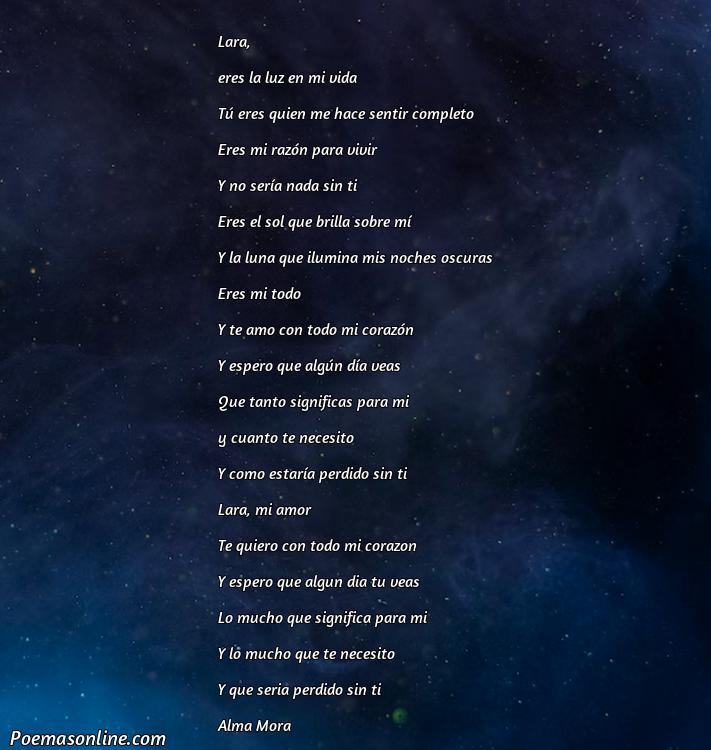 5 Poemas para Lara
