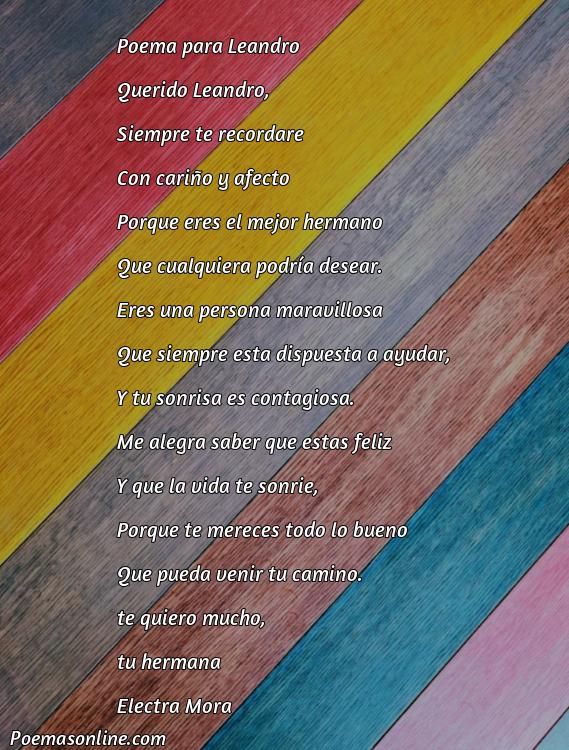 Hermoso Poema para Leandro, 5 Poemas para Leandro