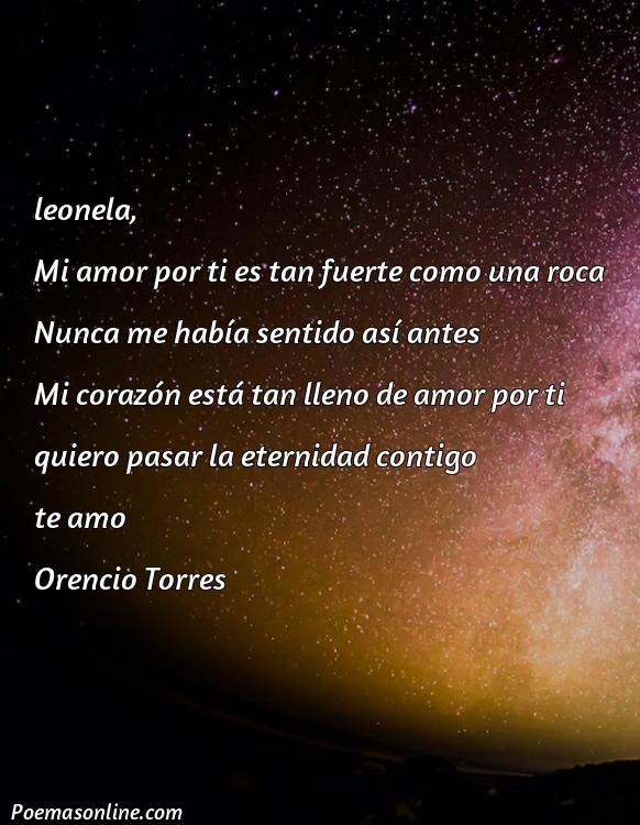Corto Poema para Leonela, Poemas para Leonela