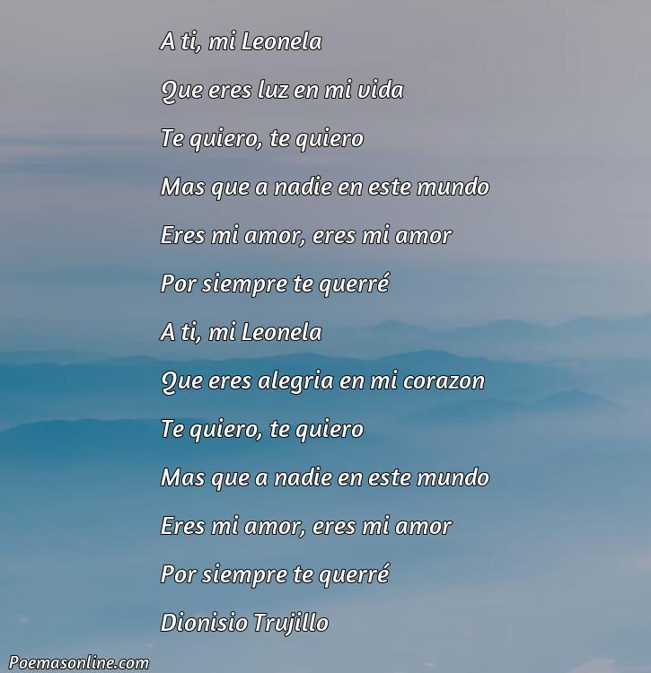 Reflexivo Poema para Leonela, Cinco Poemas para Leonela