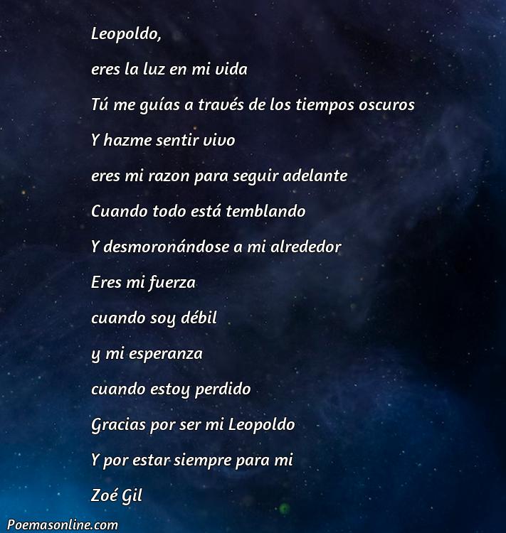 5 Mejores Poemas para Leopoldo