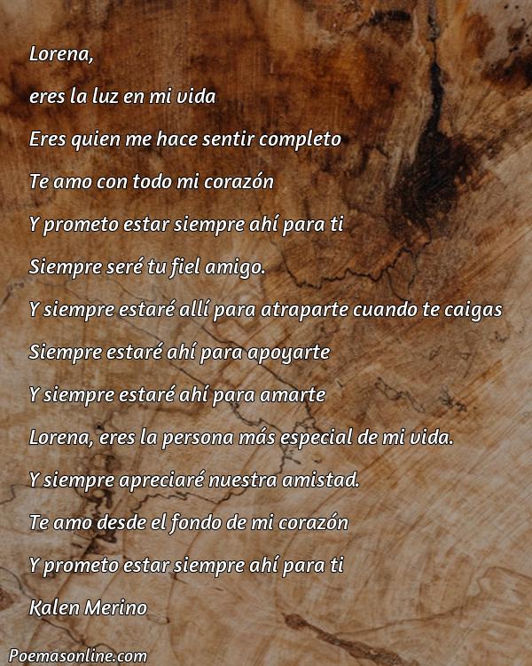 Lindo Poema para Lorena, Poemas para Lorena