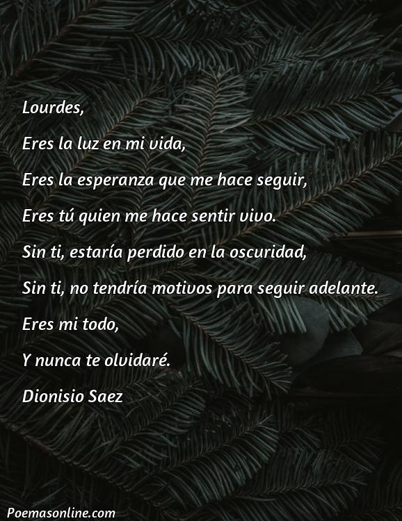 Cinco Mejores Poemas para Lourdes