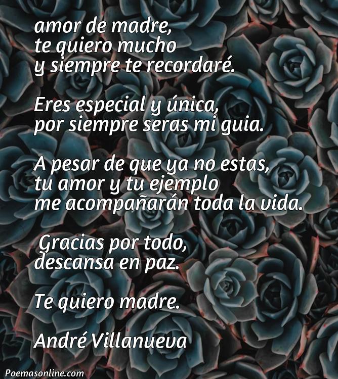 Inspirador Poema para Madre Fallecida, 5 Poemas para Madre Fallecida