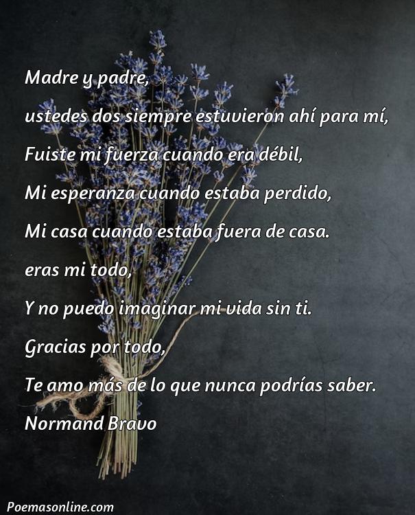 Excelente Poema para Madre y Padre Ala Vez, Poemas para Madre y Padre Ala Vez