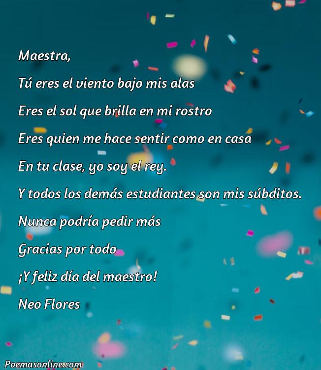 5 Mejores Poemas Para Maestras Cortos Poemas Online