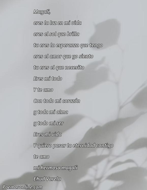 Excelente Poema para Magali, Cinco Poemas para Magali