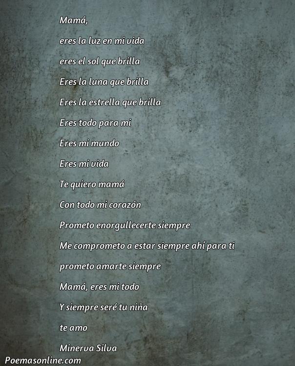 Corto Poema para Mama de Hija, 5 Poemas para Mama de Hija