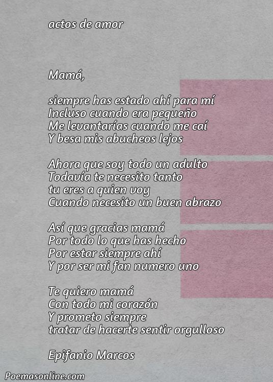 Corto Poema para Mama Pequeños, Poemas para Mama Pequeños