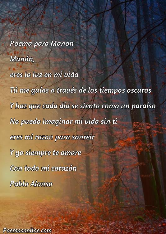 Corto Poema para Manón, 5 Poemas para Manón