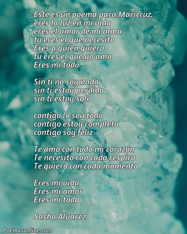 Lindo Poema para Maricruz, Poemas para Maricruz