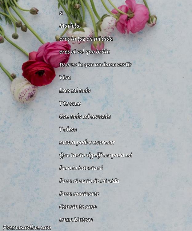 Corto Poema para Mariel, 5 Poemas para Mariel