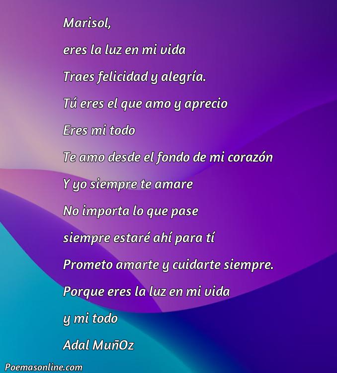 Excelente Poema para Marisol, Poemas para Marisol