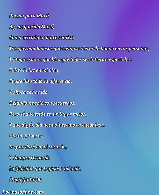 Excelente Poema para Martí, 5 Mejores Poemas para Martí