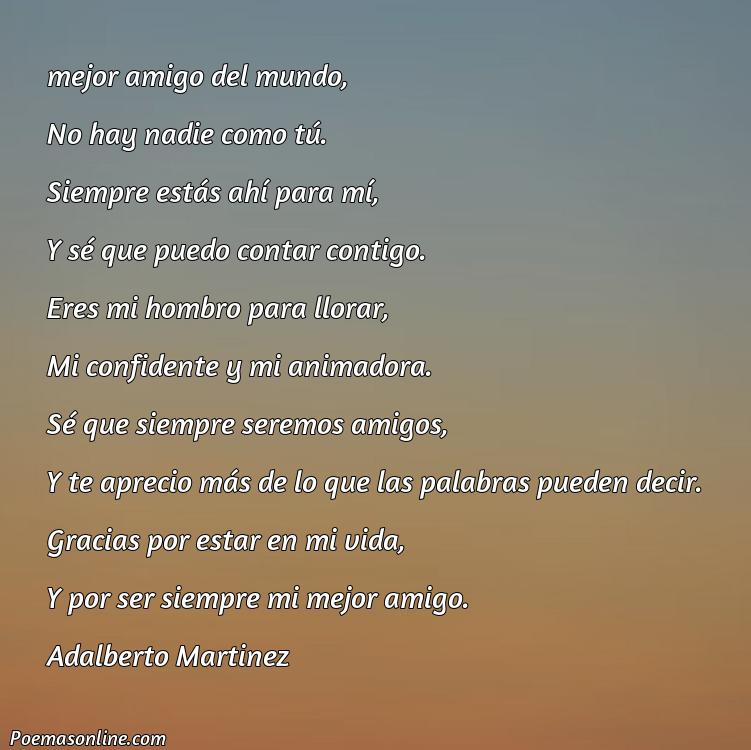 Cinco Poemas para Mejor Amiga del Mundo