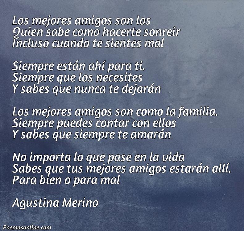 Excelente Poema para Mejores Amigos, Poemas para Mejores Amigos