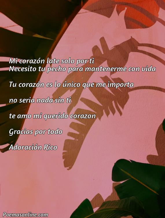 Excelente Poema para mi Corazón Basta Tu Pecho, Poemas para mi Corazón Basta Tu Pecho