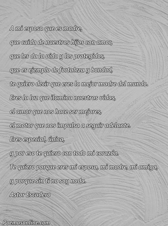 Reflexivo Poema para mi Esposa que es Madre, Cinco Mejores Poemas para mi Esposa que es Madre