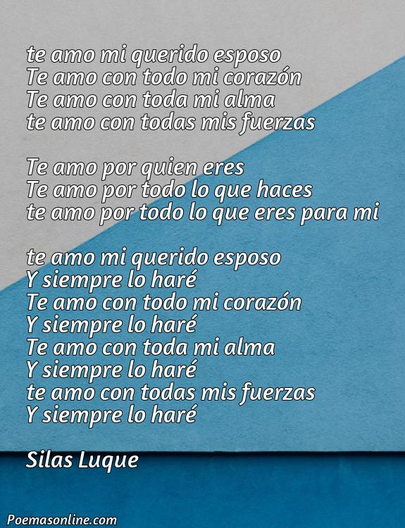 Corto Poema para mi Esposo que Amo, Cinco Mejores Poemas para mi Esposo que Amo