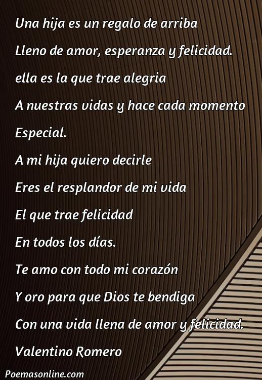 Mejor Poema para mi Hija Cortos, Poemas para mi Hija Cortos