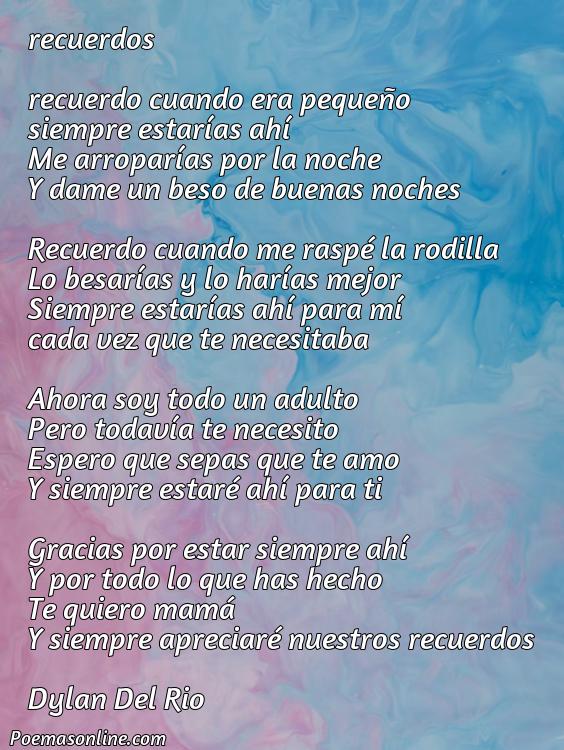 Corto Poema para mi Mama Bonitos, 5 Mejores Poemas para mi Mama Bonitos