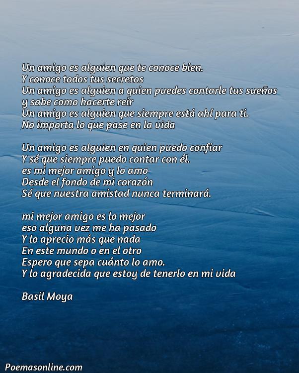 Hermoso Poema para mi Mejor Amigo Hombre, Cinco Mejores Poemas para mi Mejor Amigo Hombre