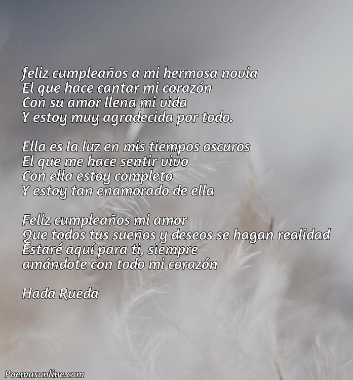 Inspirador Poema para mi Novia de Feliz Cumpleaños, Poemas para mi Novia de Feliz Cumpleaños