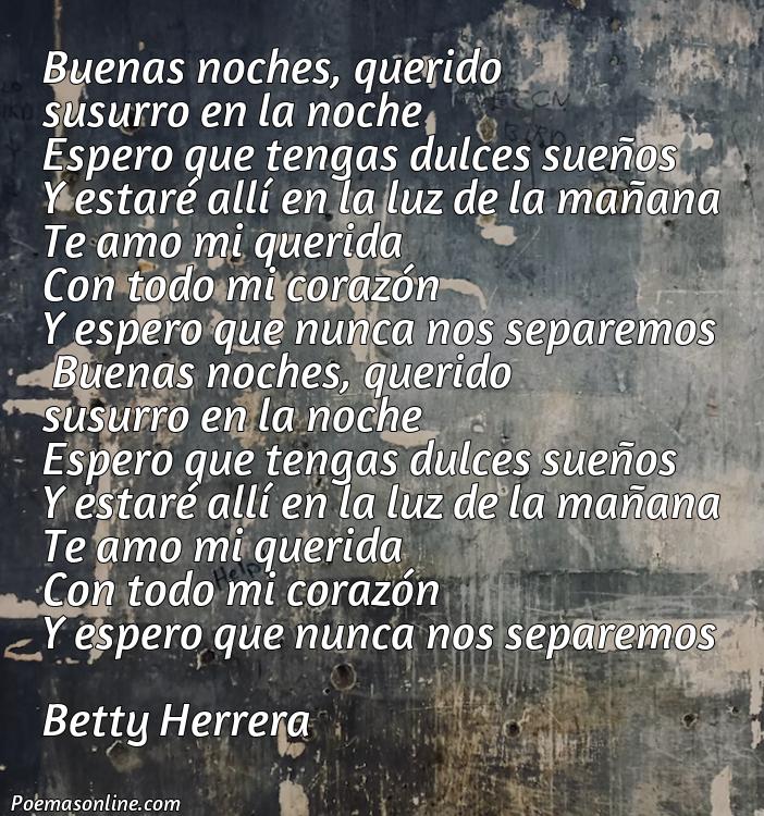 Excelente Poema para mi Novio de Buenas Noches, Poemas para mi Novio de Buenas Noches