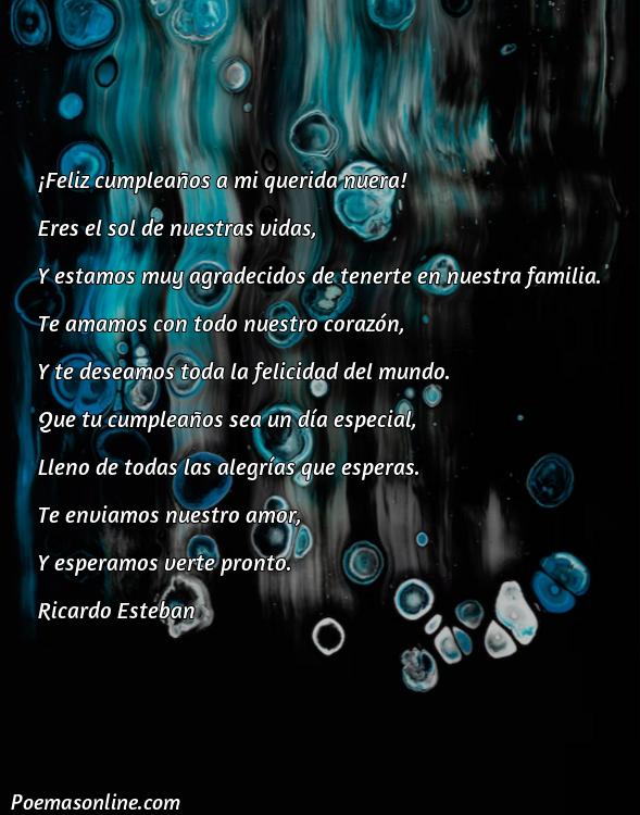 Corto Poema para mi Nuera en su Cumpleaños, Poemas para mi Nuera en su Cumpleaños