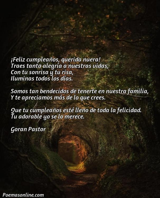 Lindo Poema para mi Nuera en su Cumpleaños, Poemas para mi Nuera en su Cumpleaños