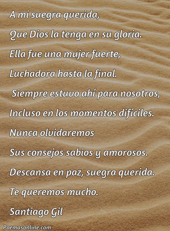 Reflexivo Poema para mi Suegra Fallecida, Poemas para mi Suegra Fallecida