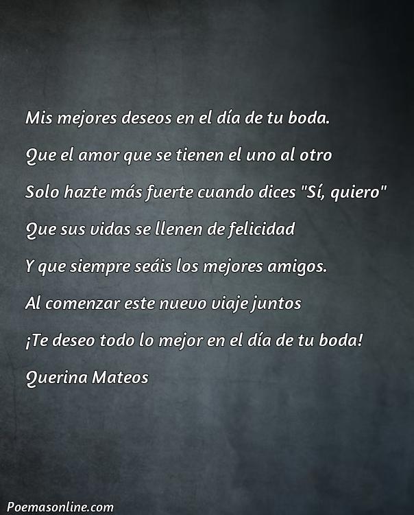 Excelente Poema para Novios que Se Casan, Cinco Poemas para Novios que Se Casan