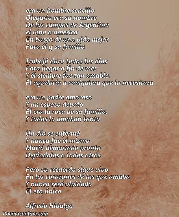 Corto Poema para Olegario, Cinco Poemas para Olegario
