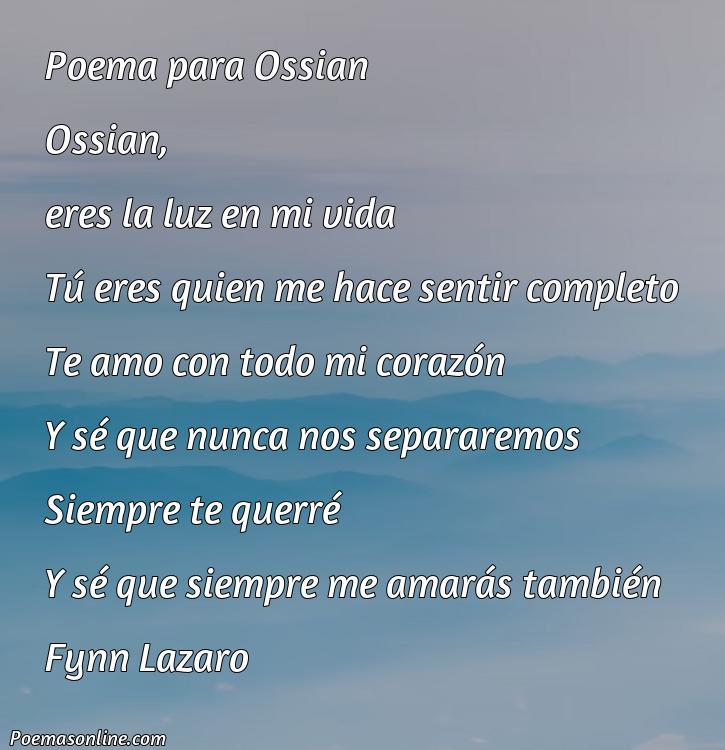 Corto Poema para Ossian, Cinco Poemas para Ossian
