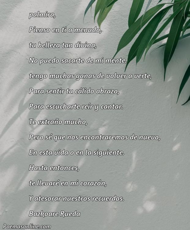 Mejor Poema para Palmira, 5 Poemas para Palmira