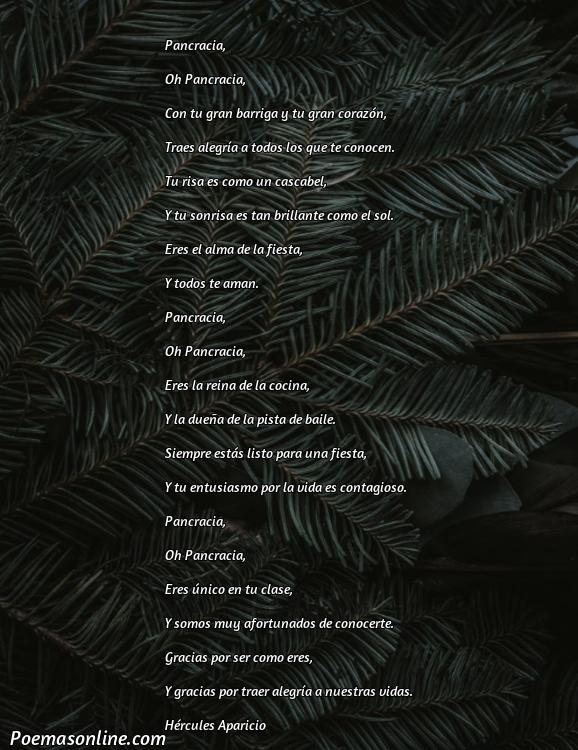 Mejor Poema para Pancracia, 5 Poemas para Pancracia