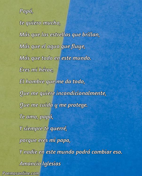 Hermoso Poema para Papa Cortos, Poemas para Papa Cortos