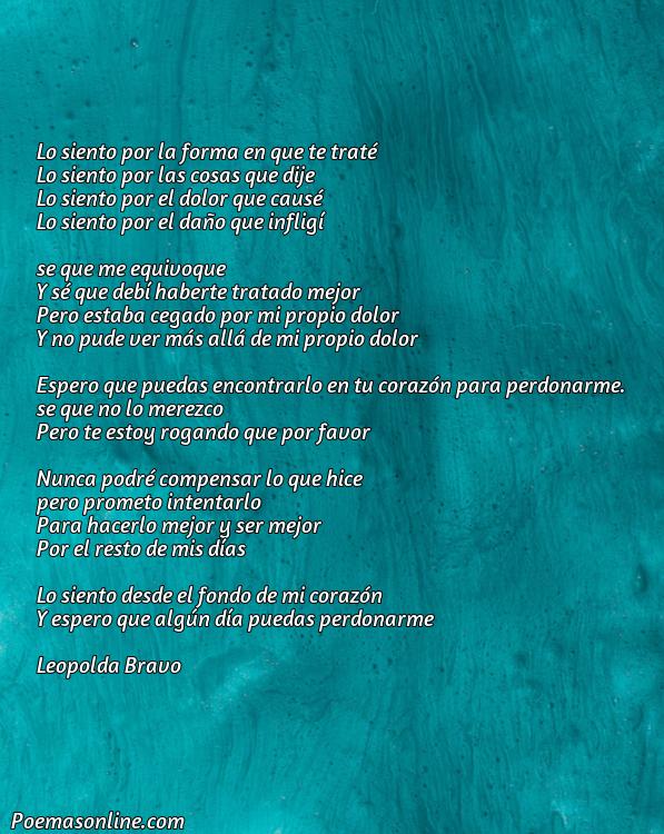 Hermoso Poema para Pedir Perdón a un Hombre, Poemas para Pedir Perdón a un Hombre