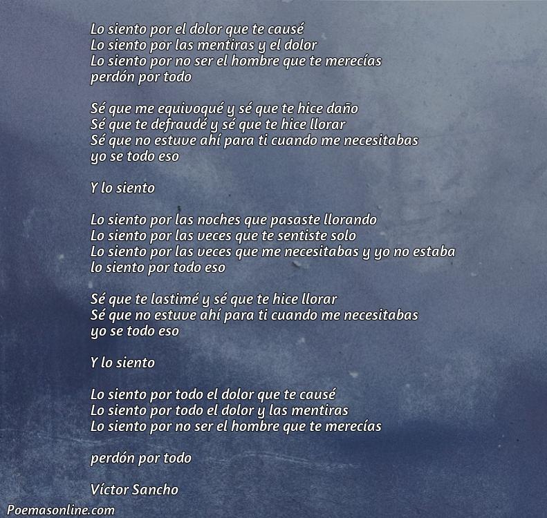 Reflexivo Poema para Pedirle Perdón a una Mujer, Cinco Mejores Poemas para Pedirle Perdón a una Mujer