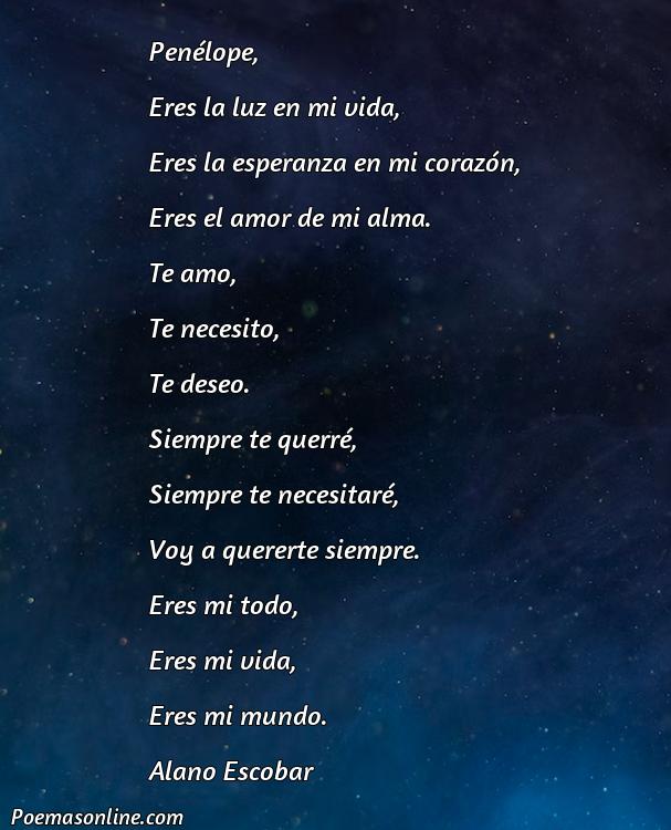 Hermoso Poema para Penélope, Cinco Poemas para Penélope